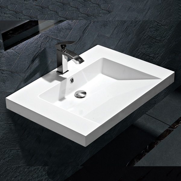 Wall hung wash basin made by resin RB-07