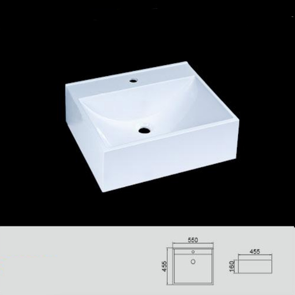 Small square face wash basin RB-32