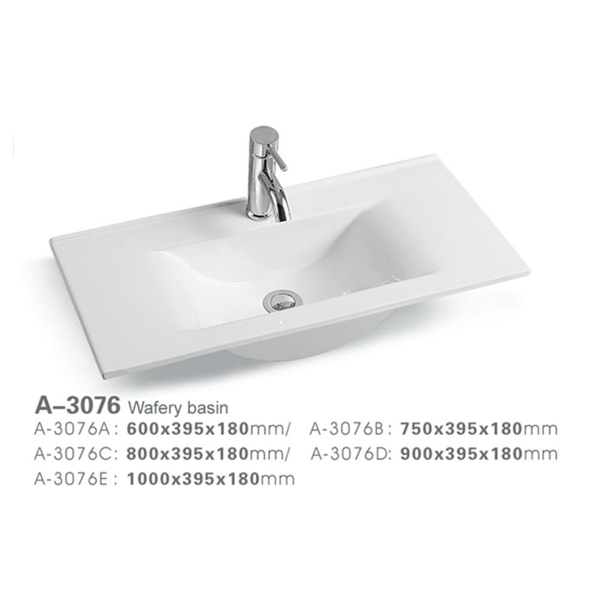 Classical bathroom vanity basin 3076