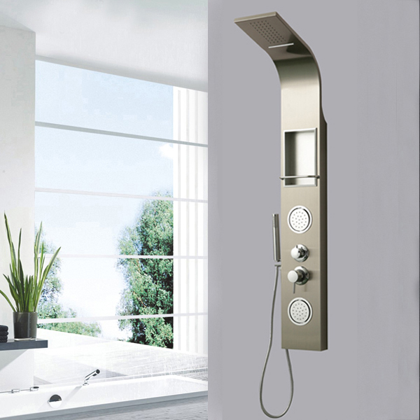 Shower panel with soap dispensor SP-S22