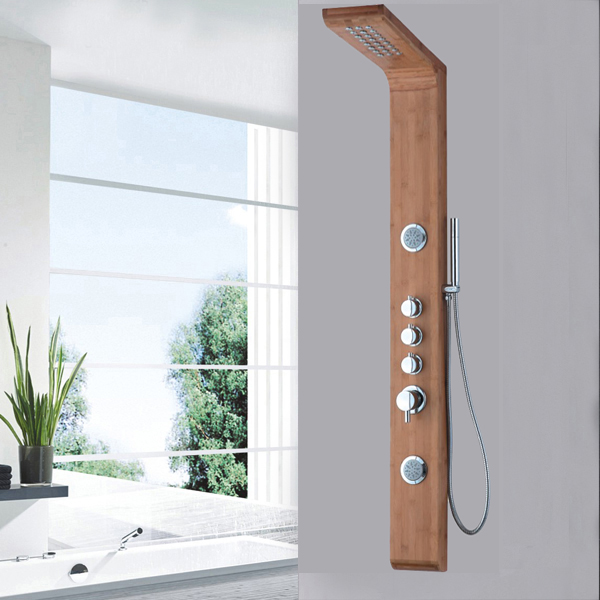 Wood material shower panel SP-B04
