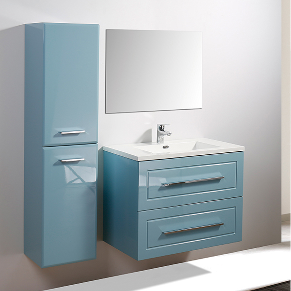 Blue color bathroom cabinet MF-1811