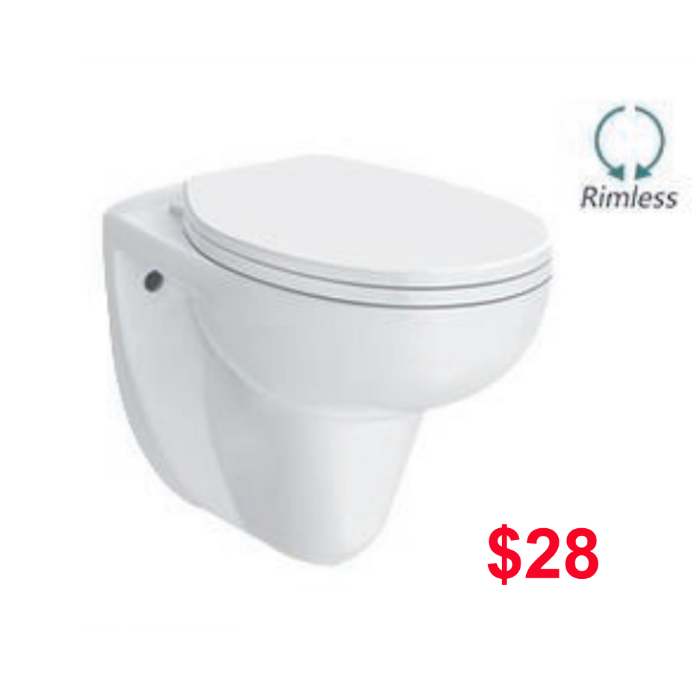 On sale wall hung toilet 9703