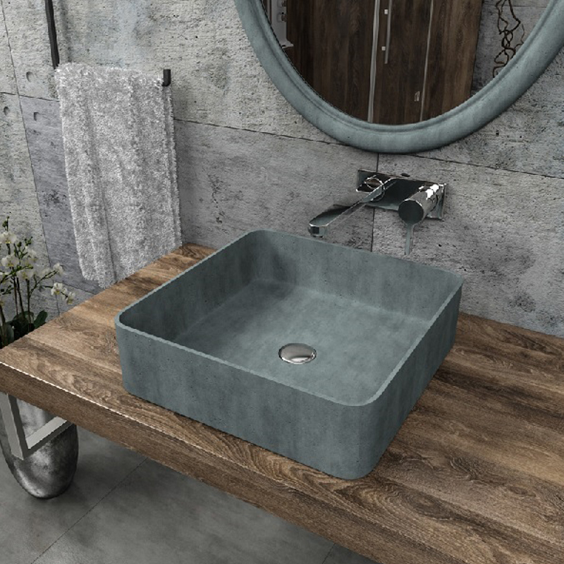 Square outdoor wash sink CB-09