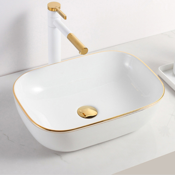 Ceramic bathroom sink Golden  8137