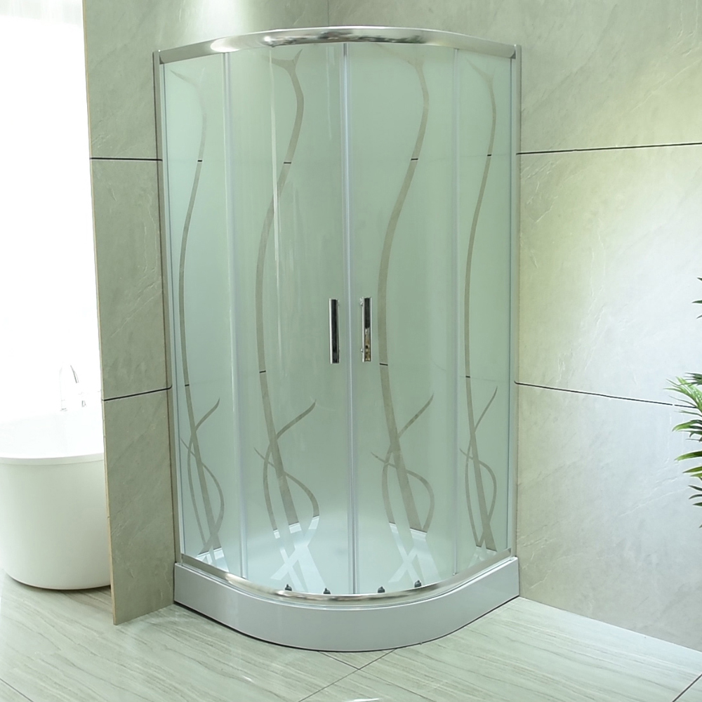 Bamboo design shower enclosure SE-2170