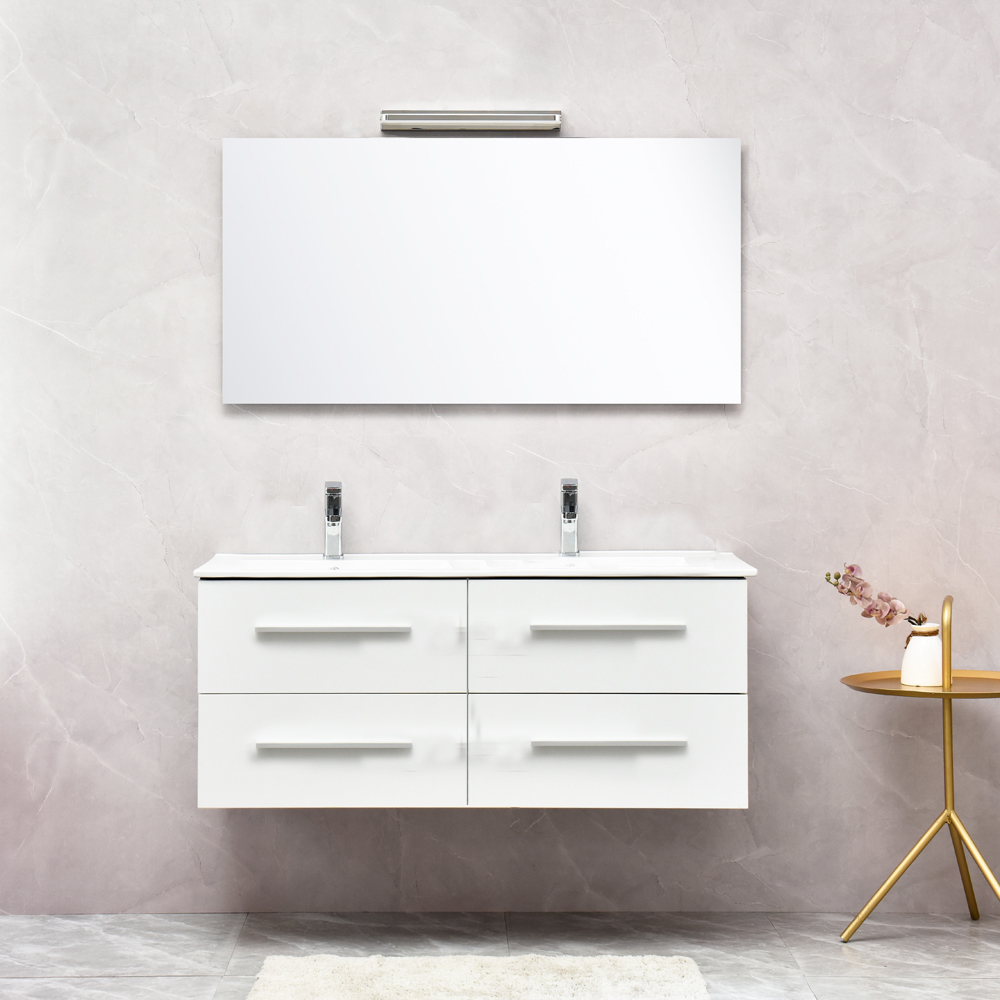 Double basin bathroom vanity MF-1306-2