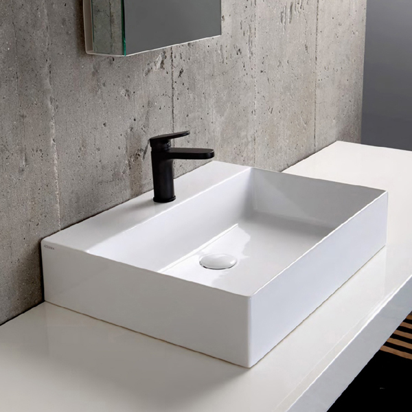 Bathroom ceramic wash basin WB-01