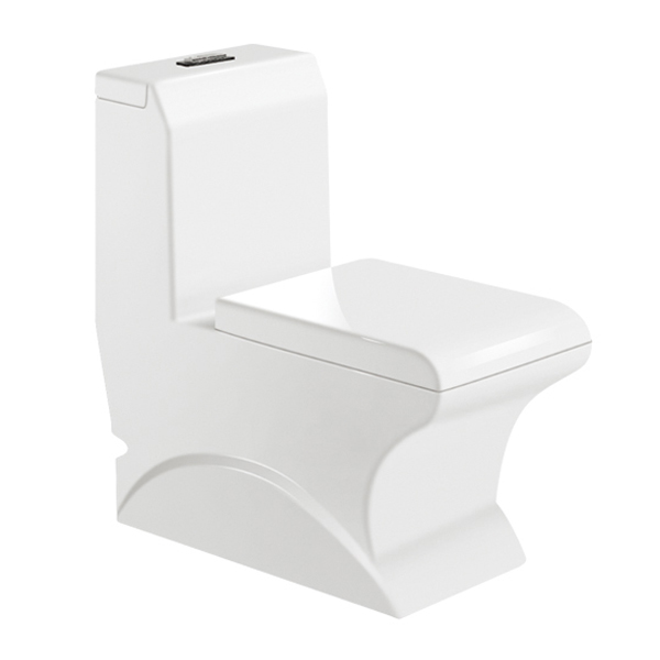 Classical bathroom one-piece toilet 9023