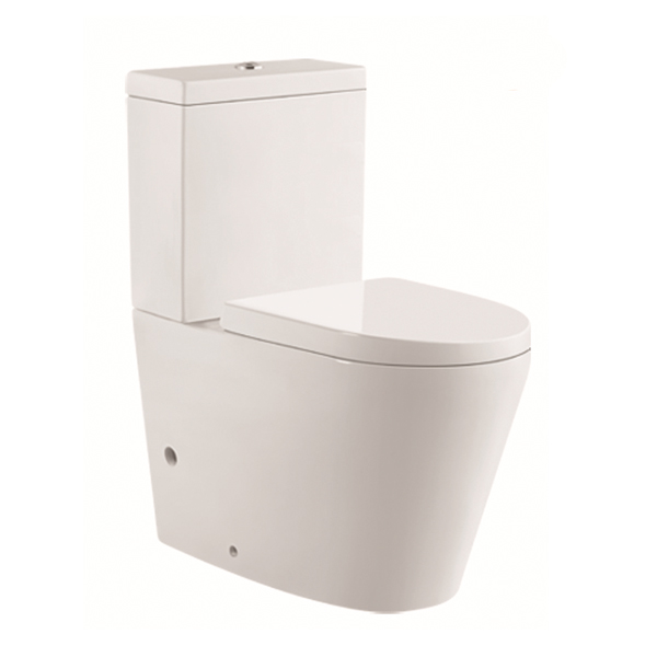 Big size ceramic two-piece wc toilet 9845