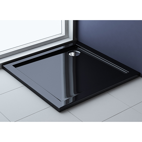 Black color bathroom shower tray ST-02
