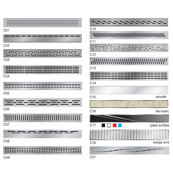 House floor water drainer designs