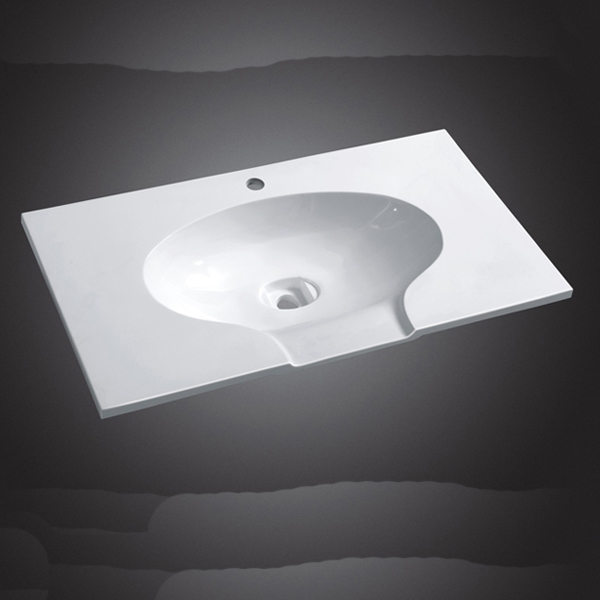 Man-made stone bathroom wash basin RB-08