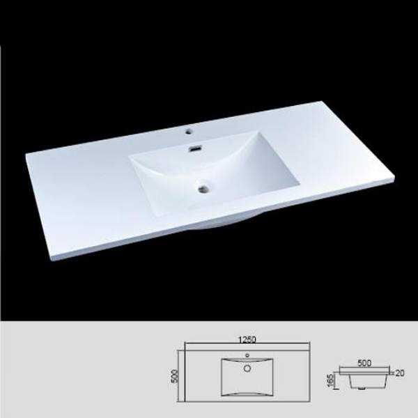 Big size bathroom vanity resin basin RB-18