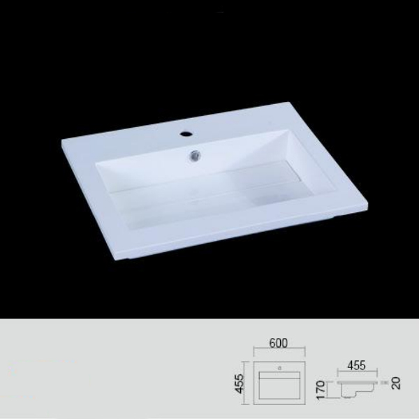 Germany quality bathroom vanity sink RB-37