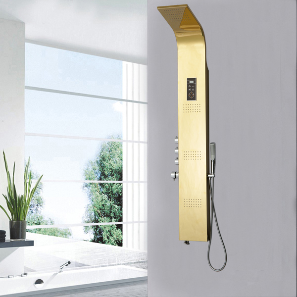 Golden shower panel with radio SP-S44