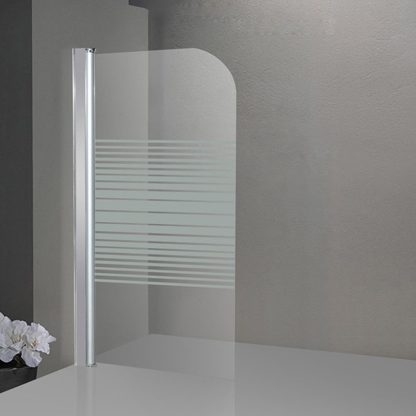 Floor mounted walk in shower glass SE-2164