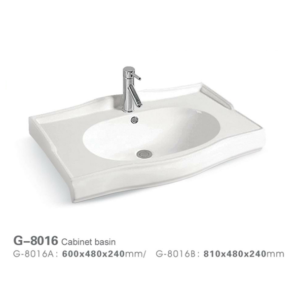 Design bathroom cabinet basin 8016