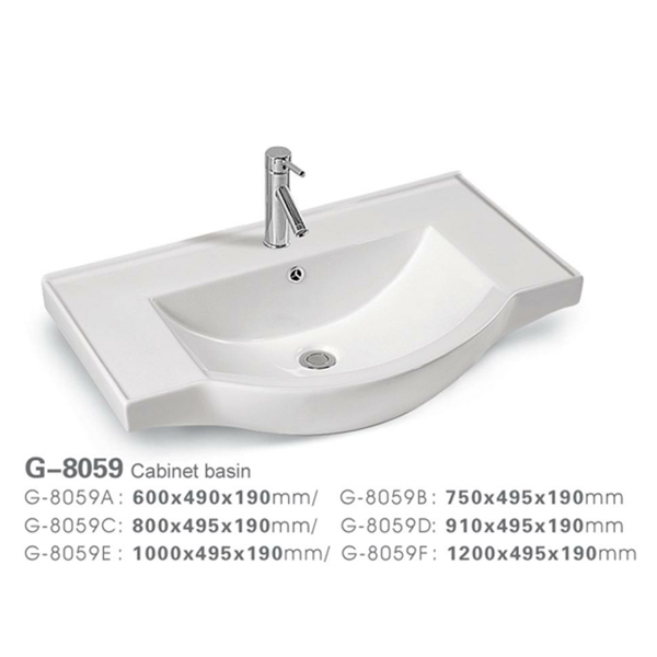 China ceramic basin 8059