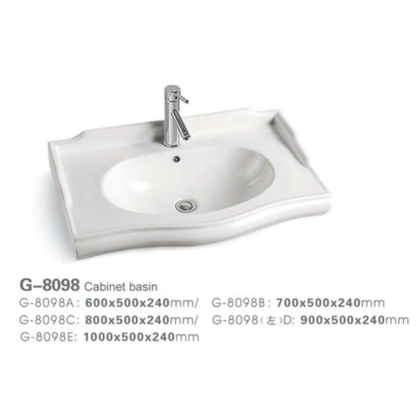 Bathroom cabinet sink 8098