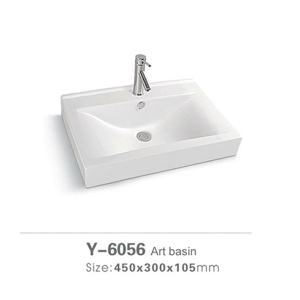 Small size ceramic basin 6056