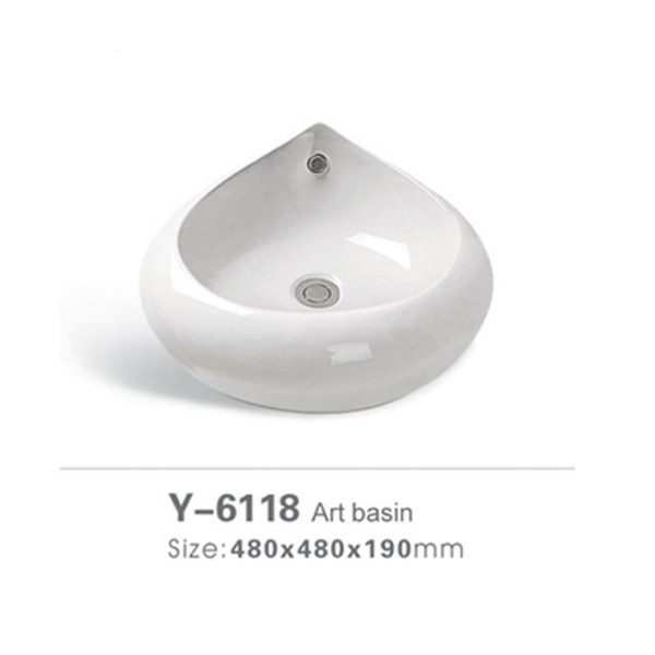 Water sharpe ceramic wash sink 6118