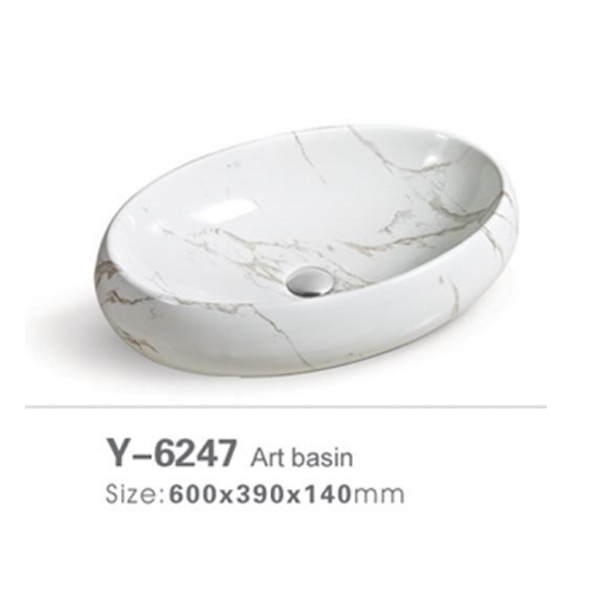 Marble stone wash sink 6247