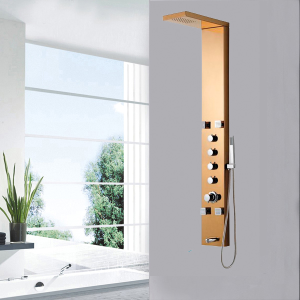 Luxury golden shower panels SP-S45