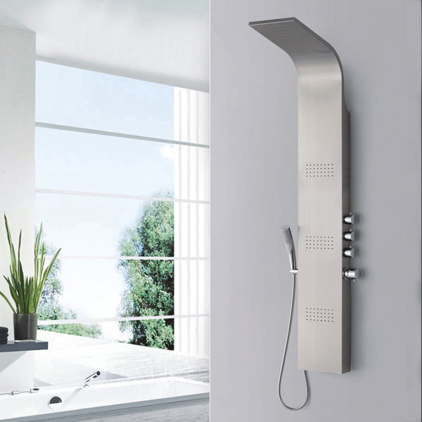 Stainless steel bathroom shower panel/Panel för dusch  SP-S09