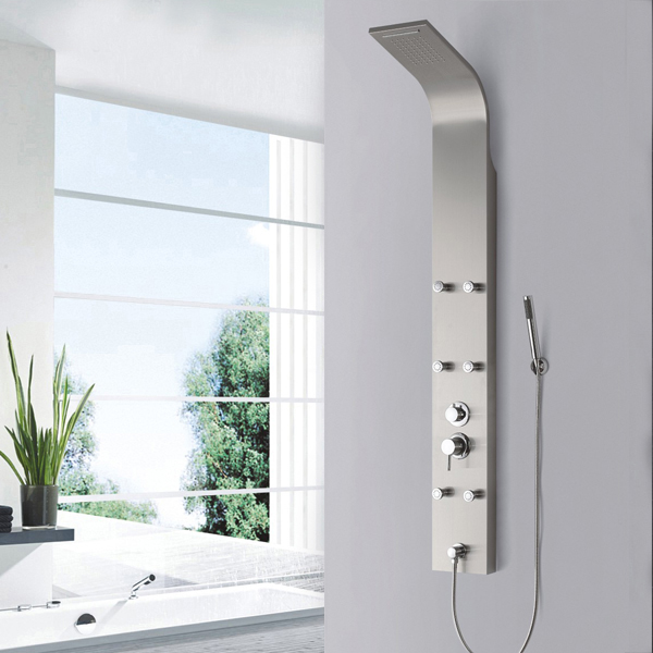 Europe popular stainless shower panel /Guddiyada Maydka SP-S12