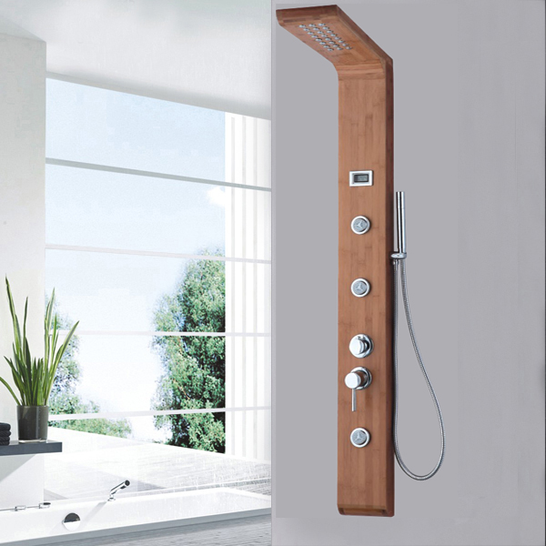 Bamboo material shower column SP-B03