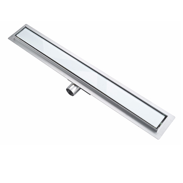 Glass bathroom shower channel SD-C17 White