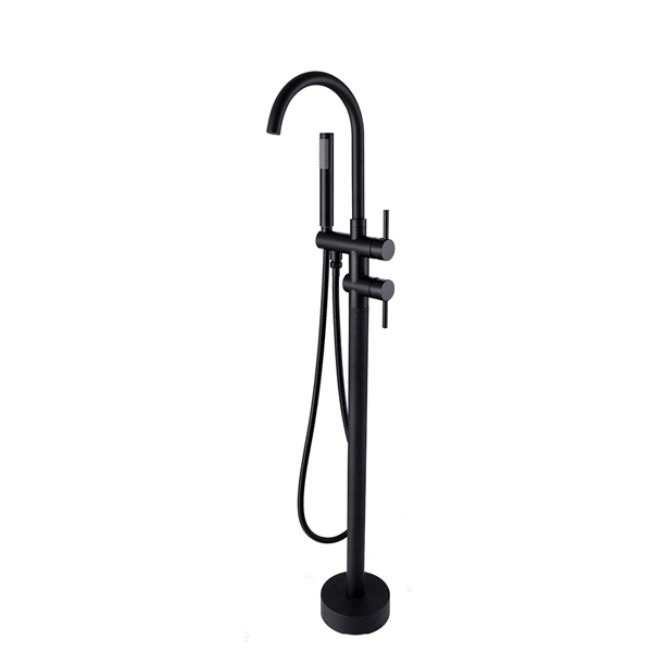 Floor mounted bathtub faucet F-03