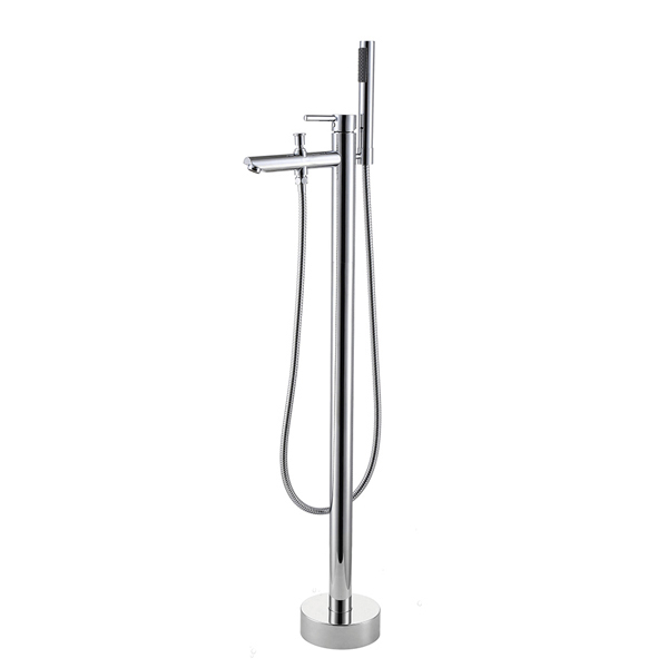 Floor standing bathtub faucet F-11