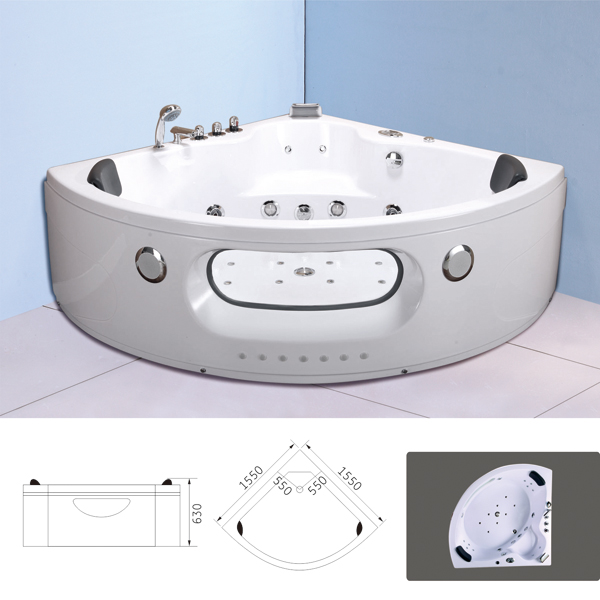 Round whirlpoor spa MB-642
