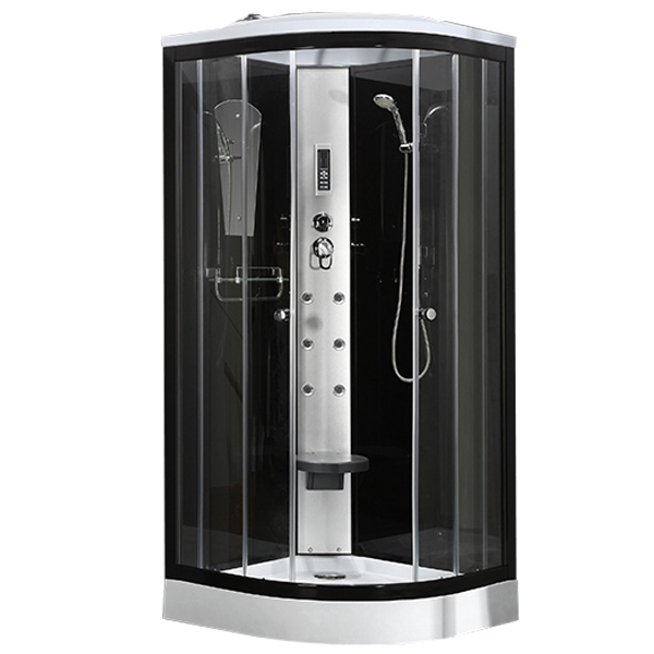 Black color shower hydro cabin SR-7014