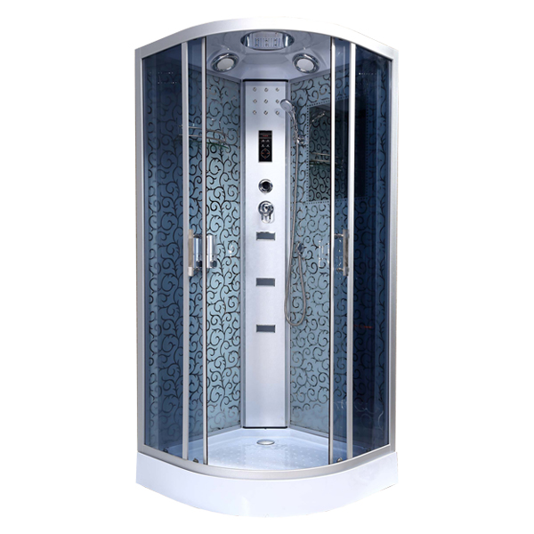 Flower design steam shower cabin SR-7100