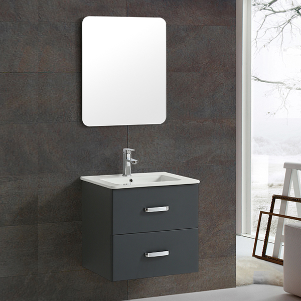 Gray color MDF bathroom vanity MF-1821