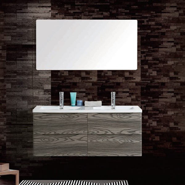 Double basin bathroom cabinet MF-1824