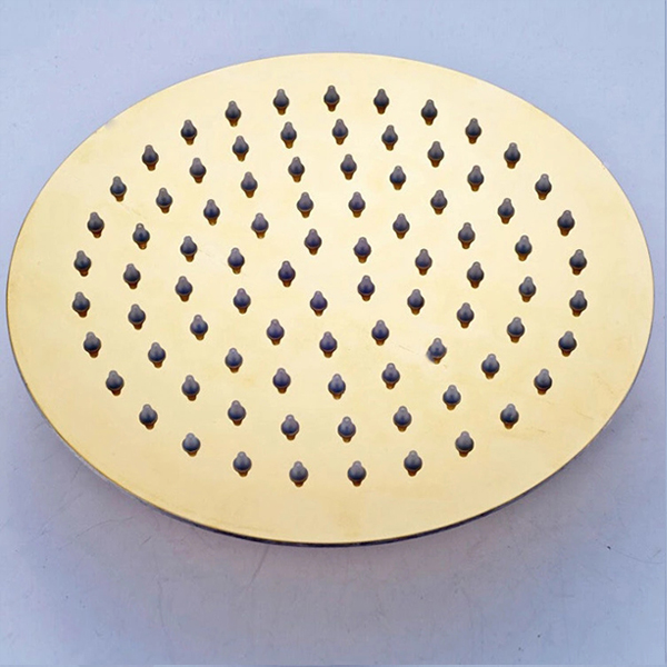 Golden color head shower SH-05