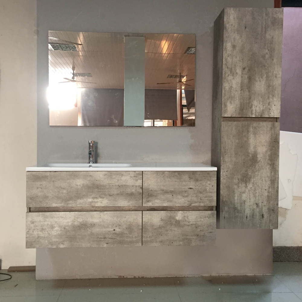 Cement color bathroom furnitures MF-1421