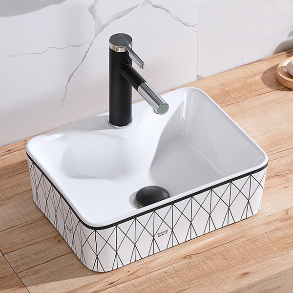 North Europe ceramic wash basin 8146