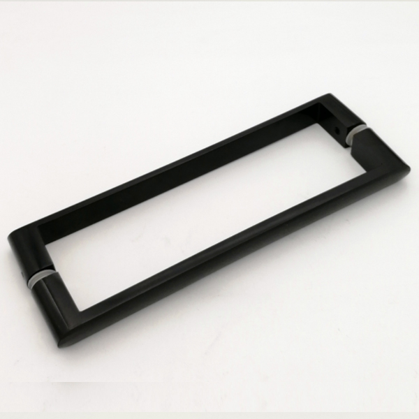 Black metal shower handle HD-42