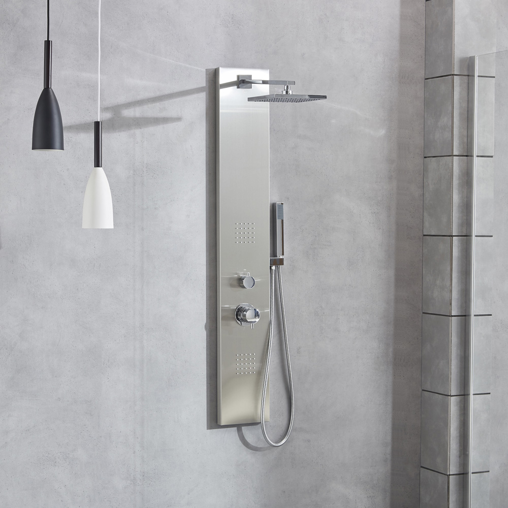 Brushed 304 stainless steel shower column SP-S201