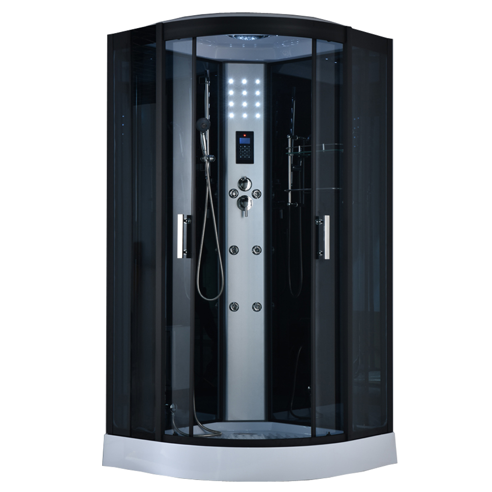 Black color shower room SR-7027