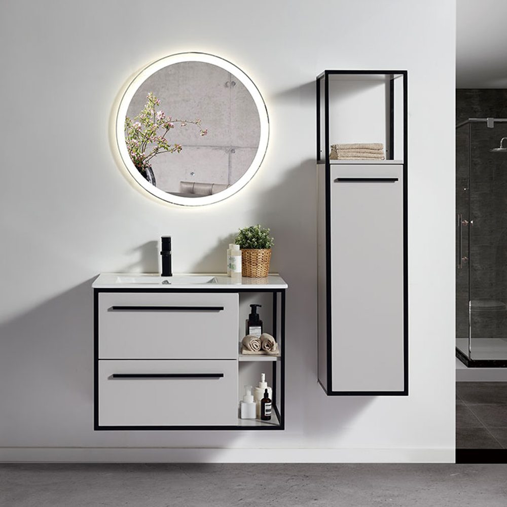 Metal frame bathroom furniture MF-1957