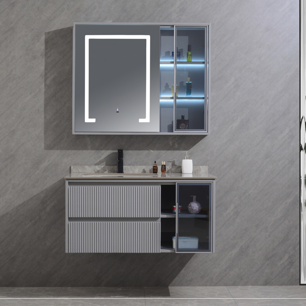 Slate stone batroom cabinet MF-2301