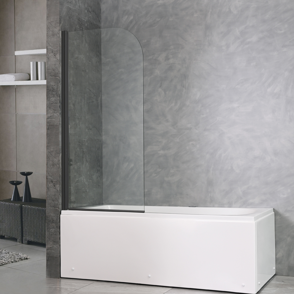 Black color bathtub screen SE-2002