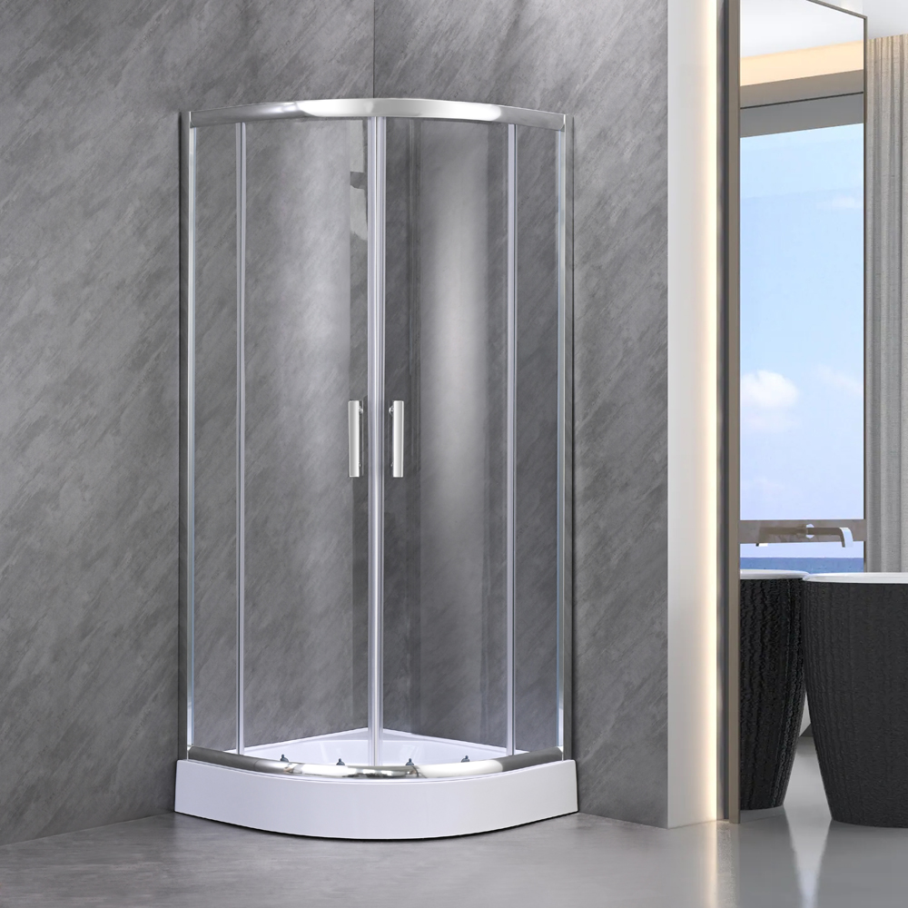 Traditional corner shower enclosure SE-2402