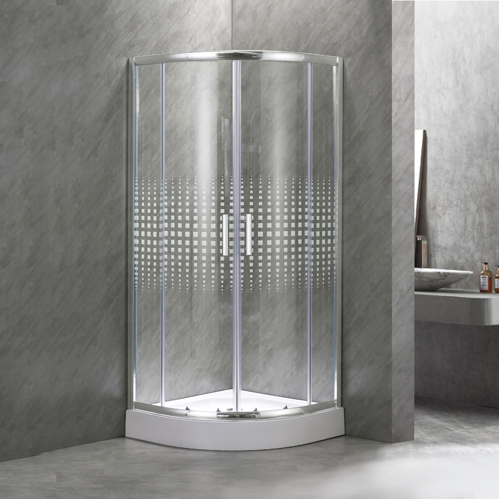 Cabine de douche en verre imprimé SE-2406